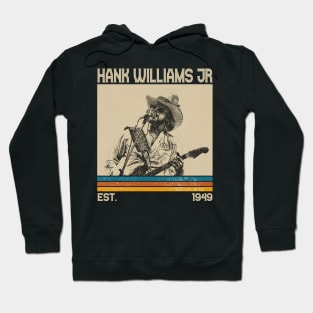 Hank Williams Jr 1949 RETRO STYLE Hoodie